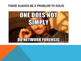 THERE ALWAYS BE A PROBLEM TO SOLVE
 