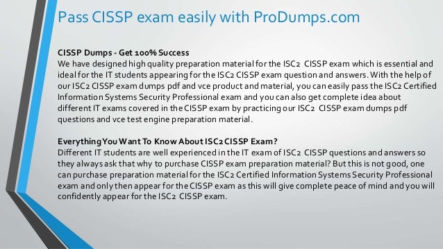 CISSP PDF Demo