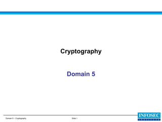 Cryptography

Domain 5

Domain 5 – Cryptography

Slide 1

 