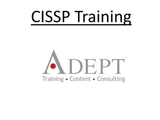 CISSP Training
 