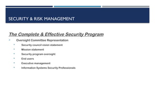 CISSP- Security & Risk Management-Domain 1 Overview-Edited.pptx