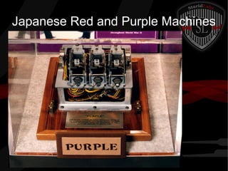 Japanese Red and Purple Machines
 