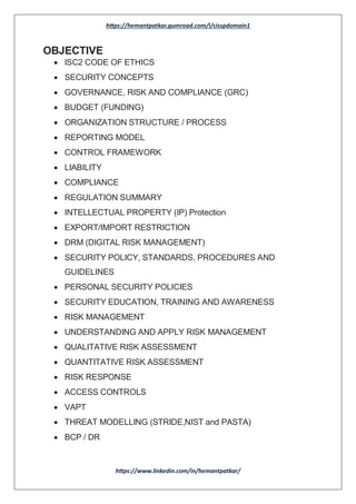 CISSP Domain 1 - Security And Risk Management.pdf