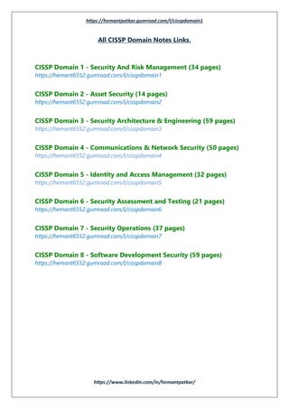 CISSP Domain 1 - Security And Risk Management.pdf