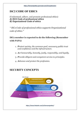 Cissp Domain 1 Security And Risk Management Pdf Cissp Domain 1 Security And Risk Management Pdf