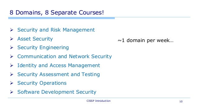 cissp domains