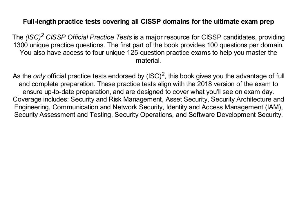 CISSP Fragen&Antworten