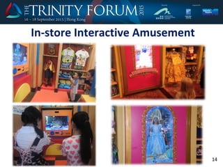 14
In-store Interactive Amusement
 