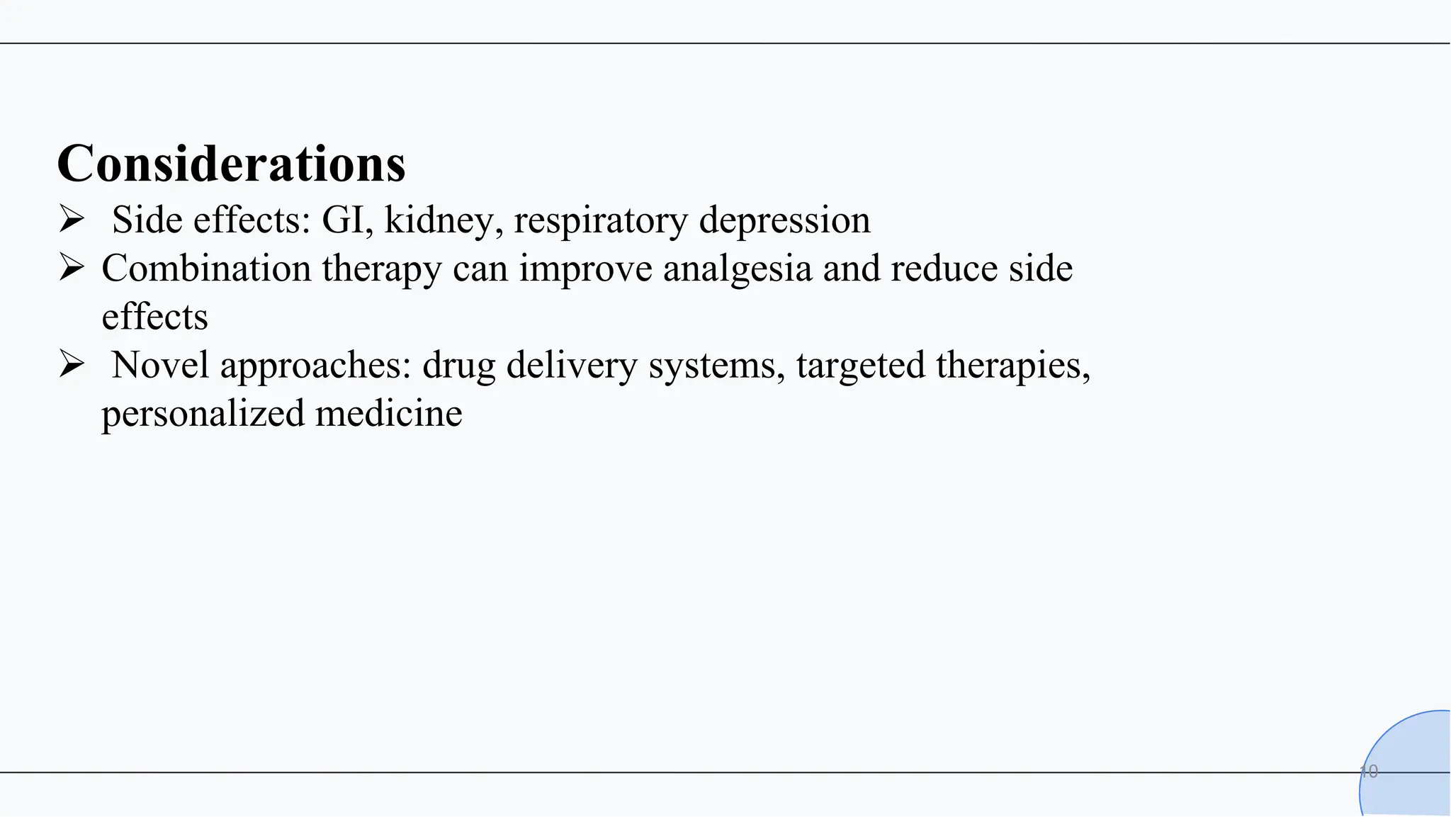 Analgesia: The pharmacology of pain management | PPTX