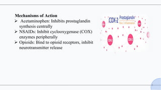 Analgesia: The pharmacology of pain management | PPTX
