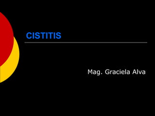 CISTITIS Mag. Graciela Alva 