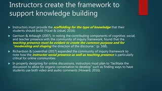 Final video topics – essentially unprompted
responses / instructor assessment
Final video topics raised: Video Itself Comm...