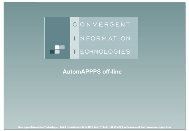 AutomAPPPS_recent_en_public | PPT