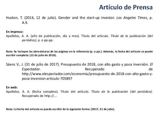 citas apa online 2019