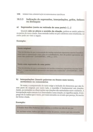 Citações em documentos ptcc