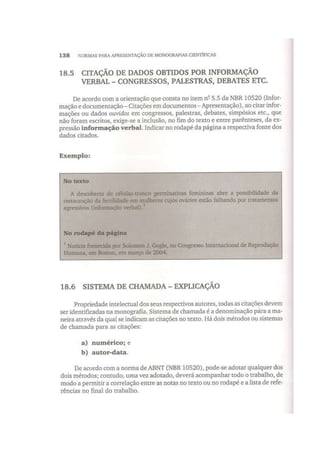 Citações em documentos ptcc