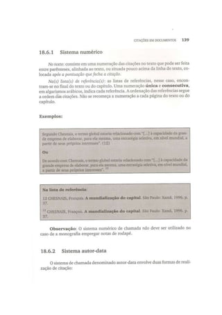 Citações em documentos ptcc