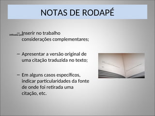como fazer uma referência e referir abnt abnt abnt.ppt