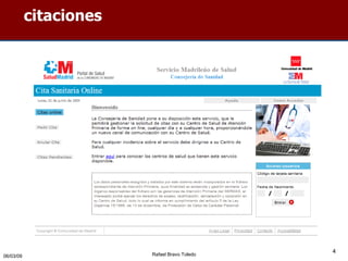 citaciones 06/10/09 Rafael Bravo Toledo 