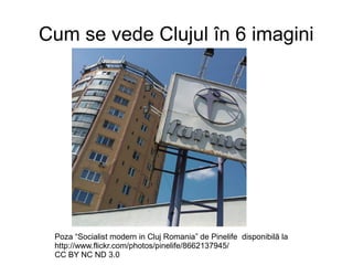 Cum se vede Clujul în 6 imagini

Poza “Socialist modern in Cluj Romania” de Pinelife disponibilă la
http://www.flickr.com/photos/pinelife/8662137945/
CC BY NC ND 3.0

 