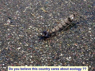 Do you believe this country cares about ecology ??   