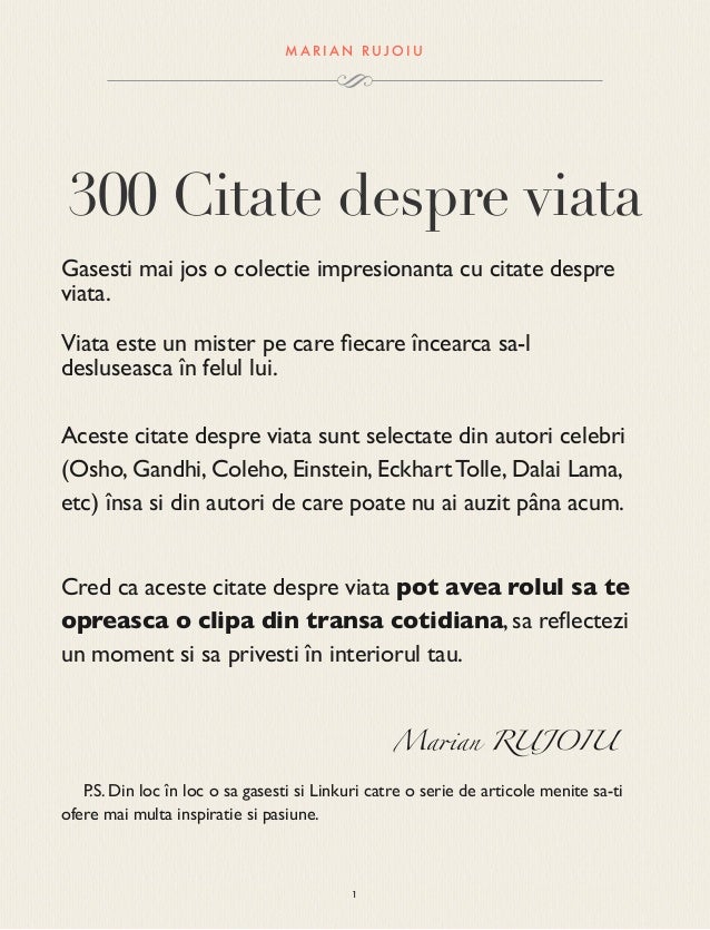 Citate Celebre Citate Despre Viata