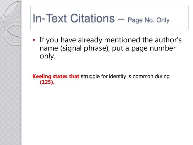 Mla Citation And Referencing Mla Citation And Referencing