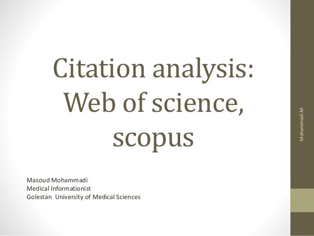 Citation Analysis