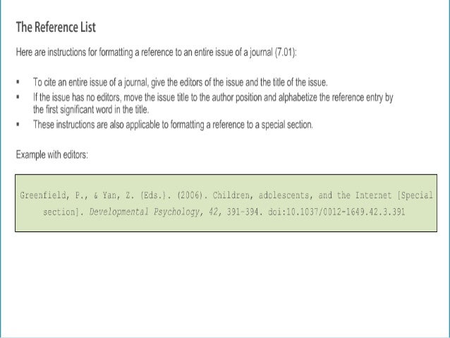 APA Style 6th Edition Review and Citation Quiz APA Style 6th Edition Review and Citation Quiz