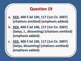 Citation exam | PPT