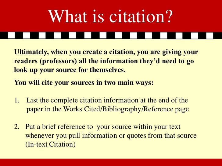 Citation