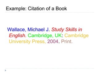 1book Reference Example Citation grade10.pptx