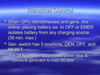 Citation II Electrical Power System. manual | PPT