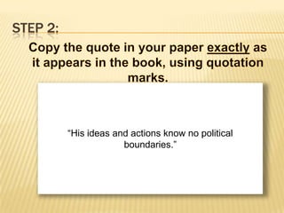 KIS has decided to use MLA citation for all student work.You’ll be using this until you graduate, and probably in college too.SO IT’S WORTH KNOWING HOW TO DO IT WELL.Let’s take a look at how to cite sources with MLA…