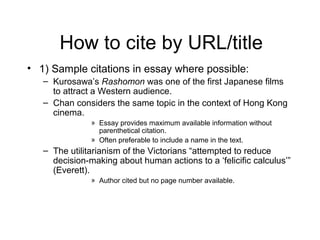 106 12 Slide Set 3 Citations And Narrative