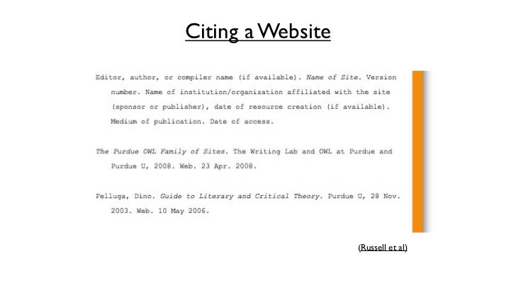 Citation bibliography