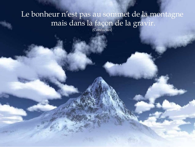 Citation Nature Montagne