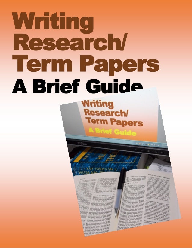 writing research term papers and citations method a brief guide what are acceptable flyers for research studies