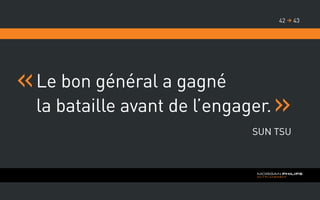 Le bon général a gagné
la bataille avant de l’engager.
Sun Tsu
4342 
 