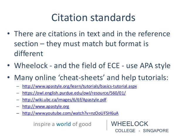 Citation Workshop Orientation Citation Workshop Orientation