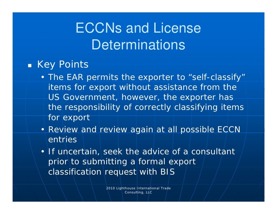 Export Compliance (41310)