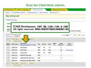 Scan the Cited Work column. 