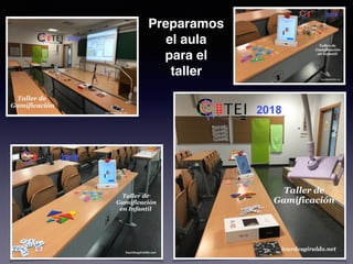 Preparamos
el aula
para el
taller
 