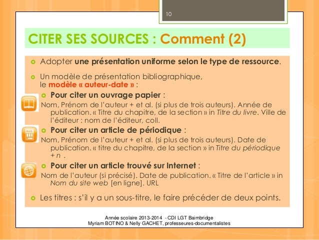 Citer Un Site Internet  3 manières de citer un site Internet sans auteur