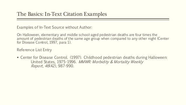 cite right with apa john b coleman library apa citation example