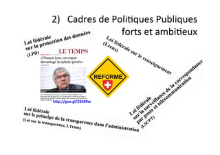 h<p://goo.gl/Z3SERw	
2)			Cadres	de	Poli;ques	Publiques	
forts	et	ambi;eux		
 
