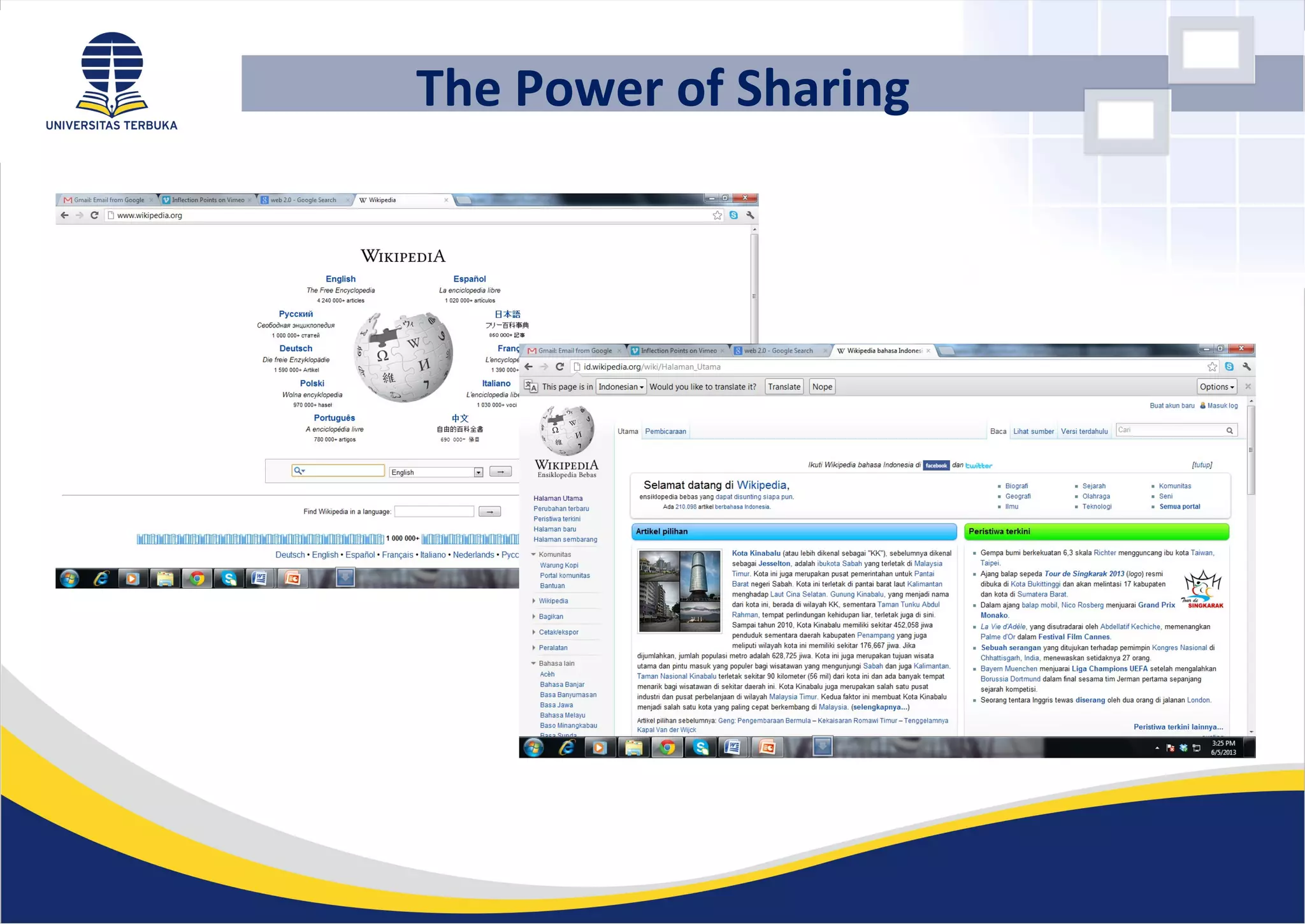 The Power of Sharing
 