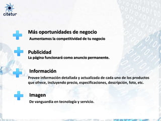 Proyecto CITETUR: Seminario sobre Comercio Electrónico (Alhama de Granada) Slide 9