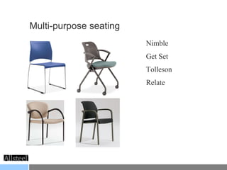 Multi-purpose seating Nimble Get Set Tolleson Relate 