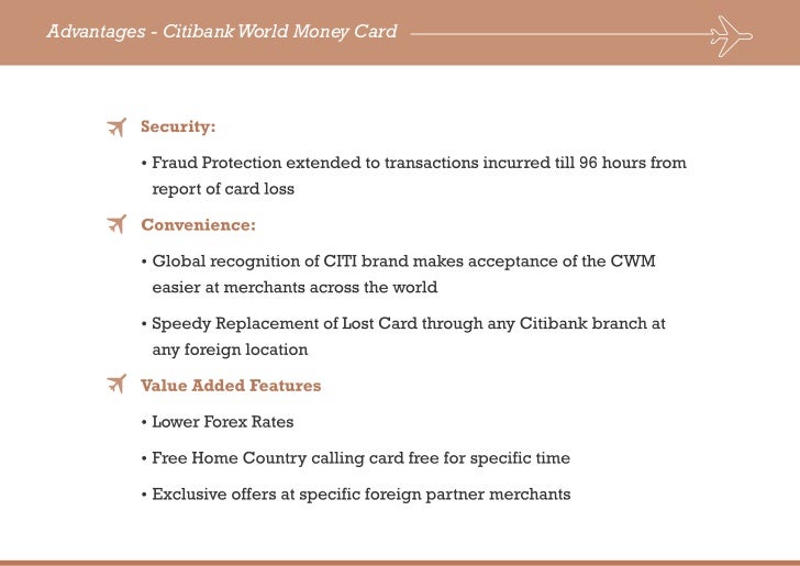 Citibank forex card